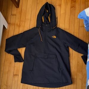 The North Face Navy and Orange Pullover